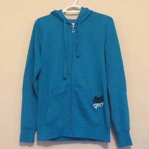 Fox zip up sweatshirt